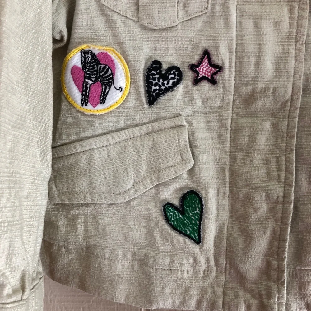 Diane von Furstenberg for gap patch jacket 4 girls